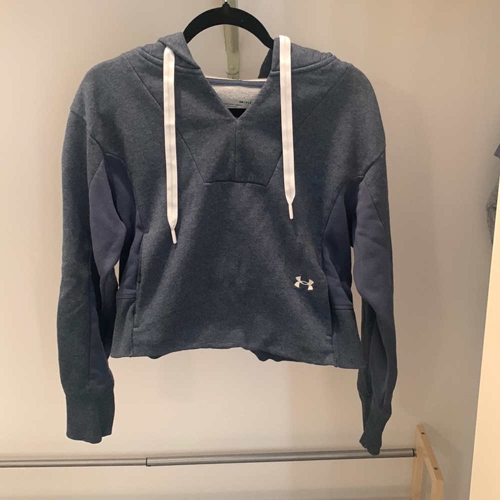 Under Armour Rival Cropped Hoodie size S